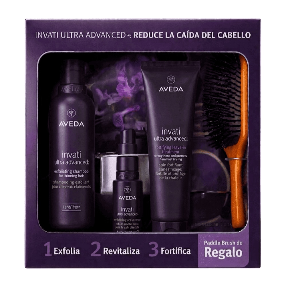 INVATI PADDLE SET (SET DE CUIDADO CAPILAR)